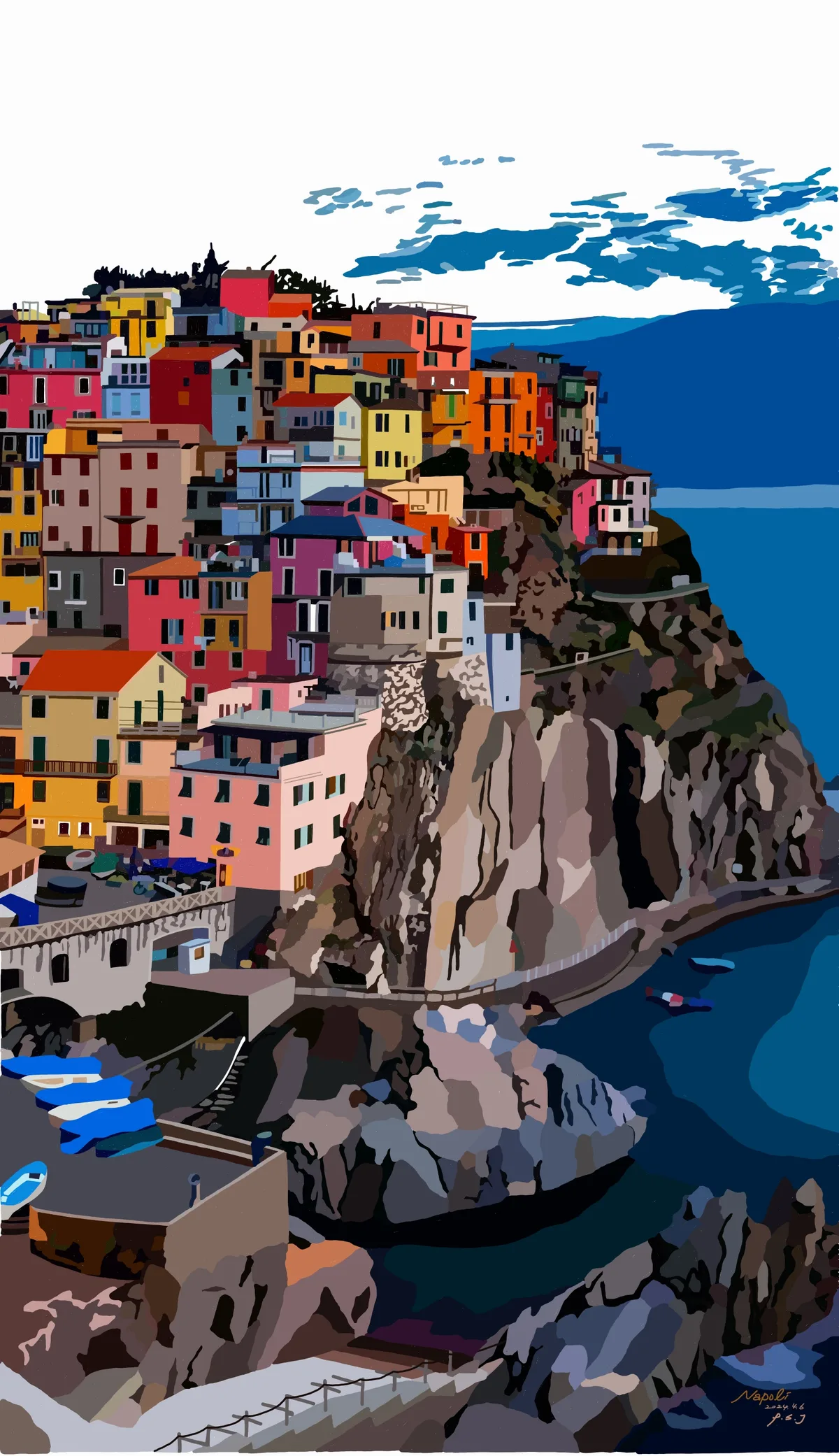 마나롤라의 저녁